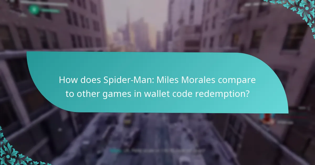 How to redeem wallet codes in Spider-Man: Miles Morales?