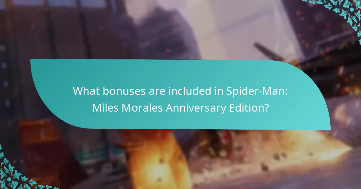 When was Spider-Man: Miles Morales Anniversary Edition released?